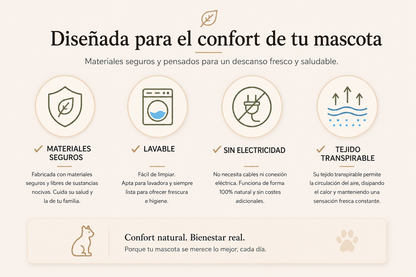Feluna™ | Alfombra Refrescante para Gatos